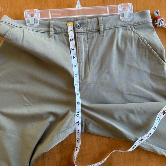 Garnet Hill Womens Army Green Straight Leg Pants Size 10 - Picture 8 of 12